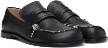 Sneakers og sko JW Anderson JW Anderson Zipper Biker Loafers Sort | MC0002-LA0268, 3