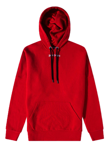 Sweatshirt Palm Angels Logo Popover Hoody Rød | PMBB036C99FLE0032510