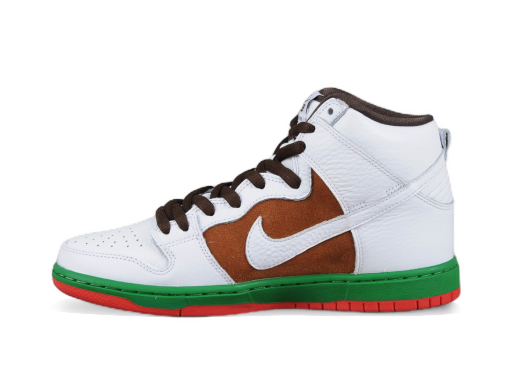 Skateboarding Nike SB Dunk High Premium Hvid | 313171-201