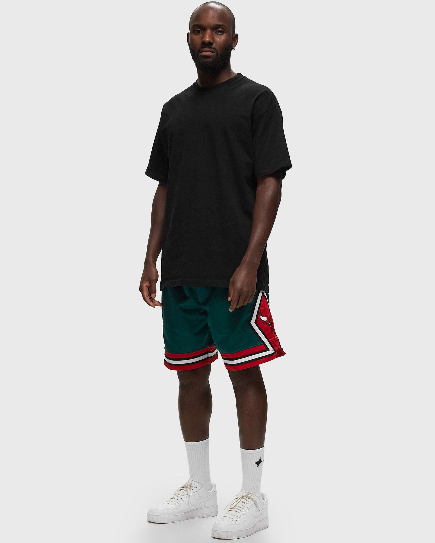 Shorts Mitchell & Ness Chicago Bulls Authentic Basketball Shorts Grøn | ASHRGS18115-CBUDKGN08, 1