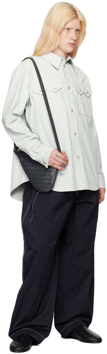 Skuldertaske Bottega Veneta Bottega Veneta Small Virgule Crossbody Bag Sort | 755863 V2HL1, 3