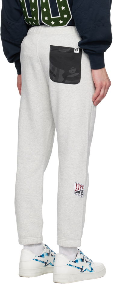 Joggingbukser AAPE by A Bathing Ape AAPE by A Bathing Ape Main Sweatpants Grå | AAPPTMB638XANWH2, 2