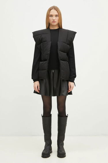 Vest KENZO Sleeveless Puffer Vest Sort | FE62OU1269CE.99, 5