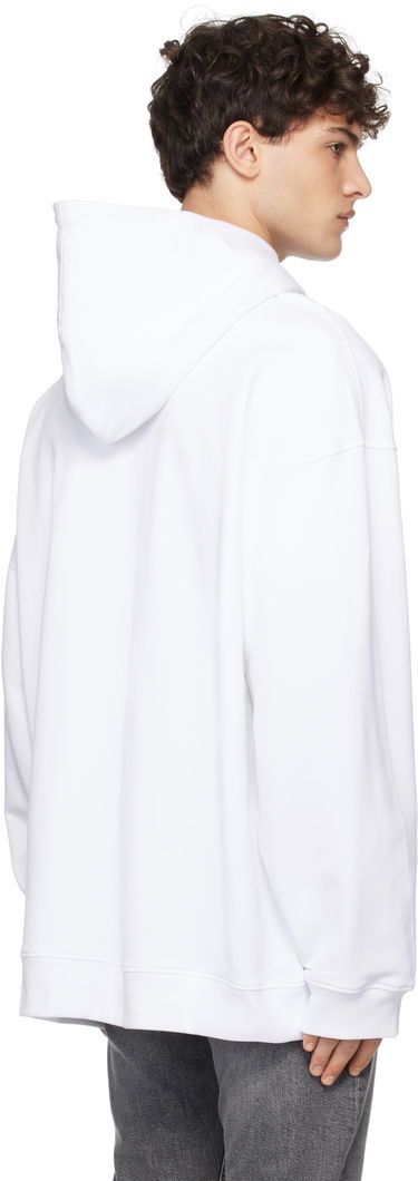 Sweatshirt Moschino Moschino Message Hoodie Hvid | 251ZZA170702281001, 2