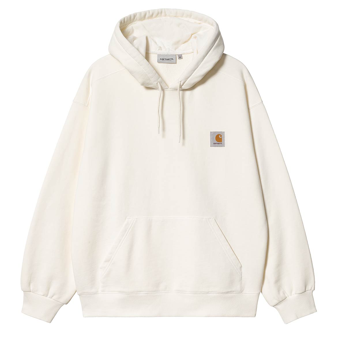 Sweatshirt Carhartt WIP Hooded Nelson, Wax Hvid | I029963.D6GD, 1
