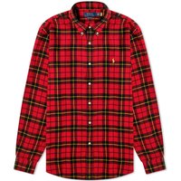 Skjorte Polo by Ralph Lauren Check Flannel Shirt Rød | 710926921001, 1