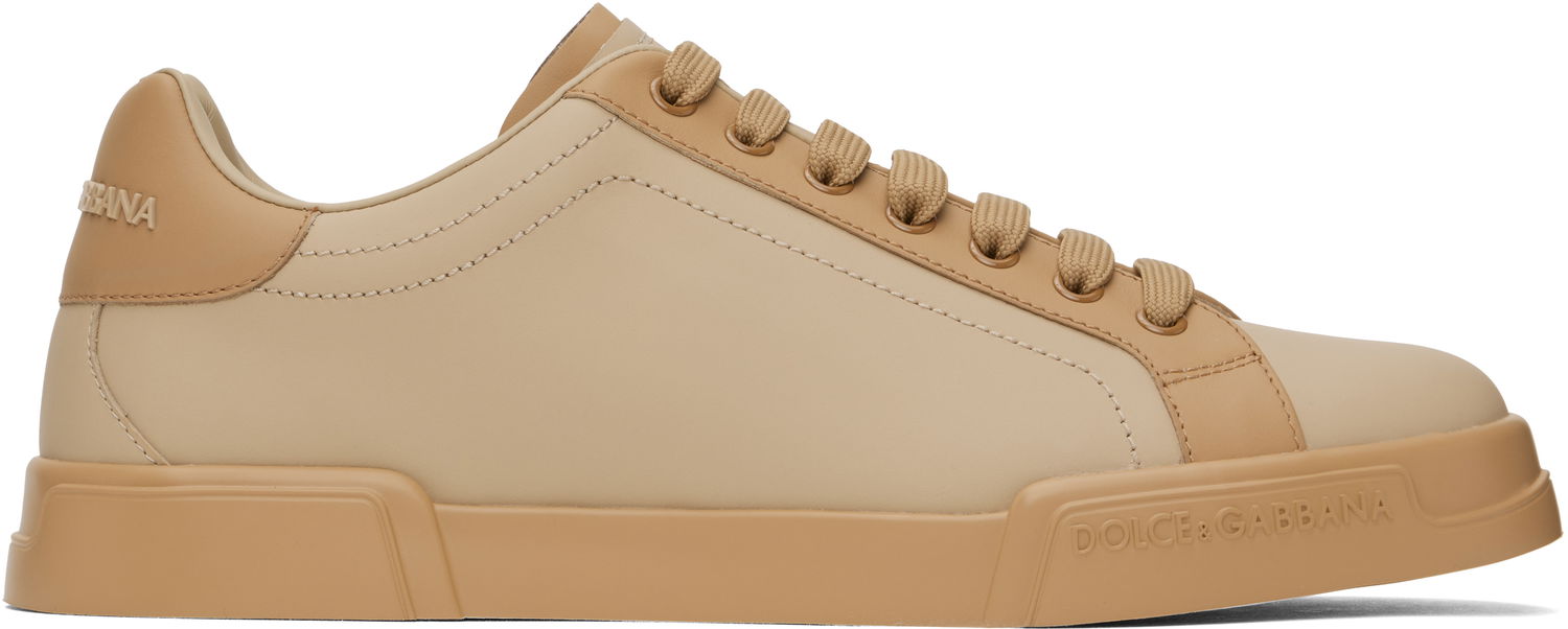 Sneakers og sko Dolce & Gabbana Dolce&Gabbana Portofino Beige | CS2332AA335, 0
