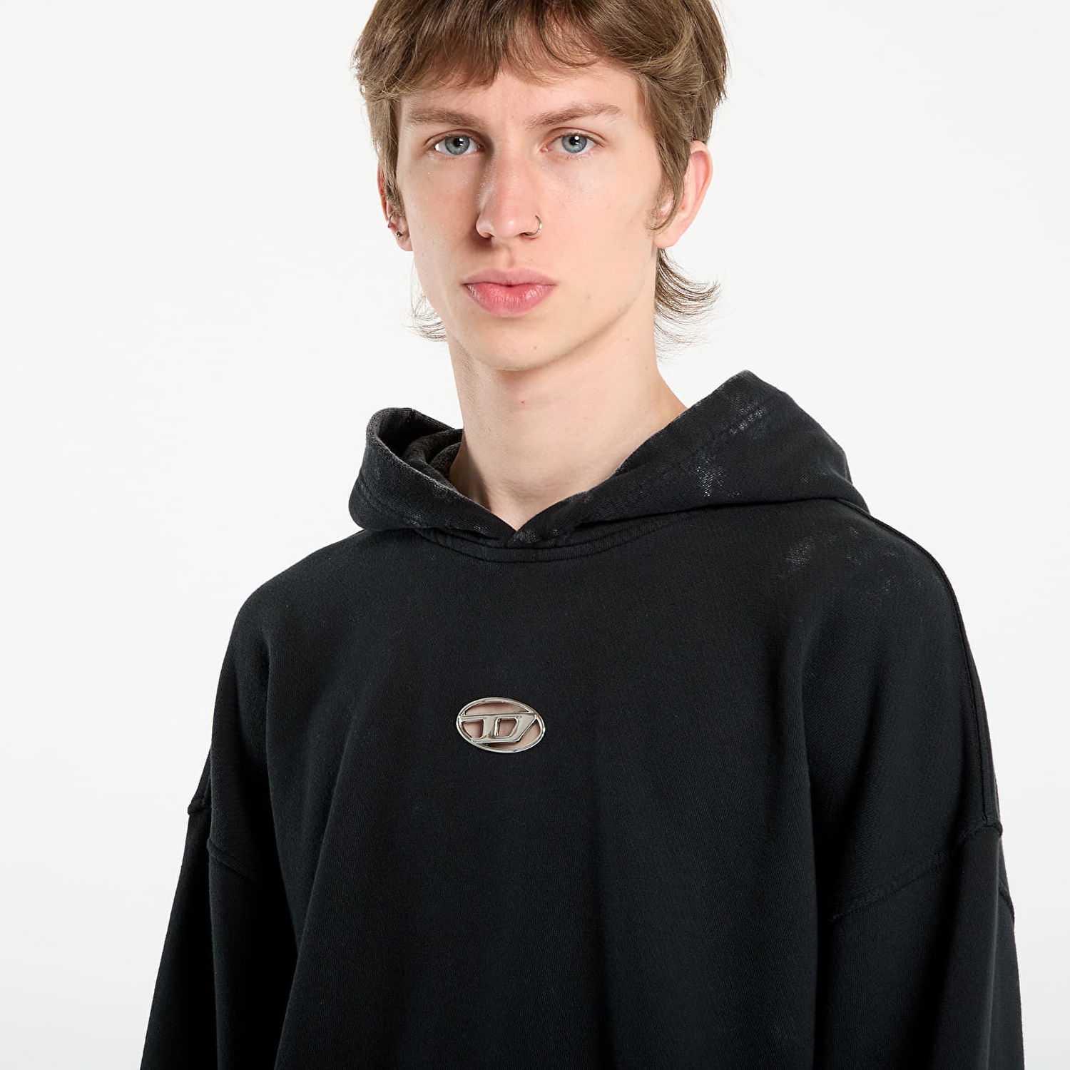 Sweatshirt Diesel Diesel S-Boxt-Hood-T10 Hoodie Sort | A19416_0IPAC 900, 1