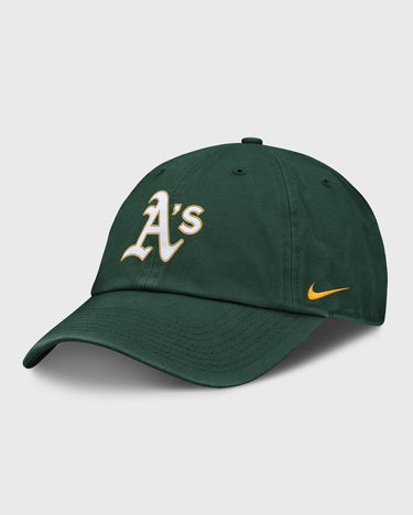 Kasket Nike Oakland Athletics Unstructured Cotton Cap Grøn | NB01-3EY-FZ-BEK, 3