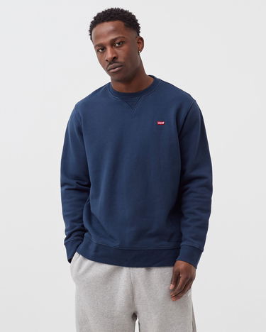 Sweatshirt Levi's New Original Crew Mørkeblå | 35909-0001, 1