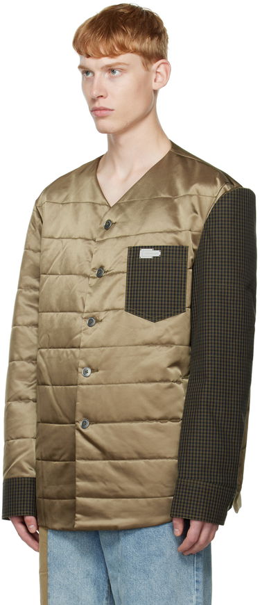Jakke Feng Chen Wang Feng Chen Wang Layered Jacket Brun | FMF14JK22, 3