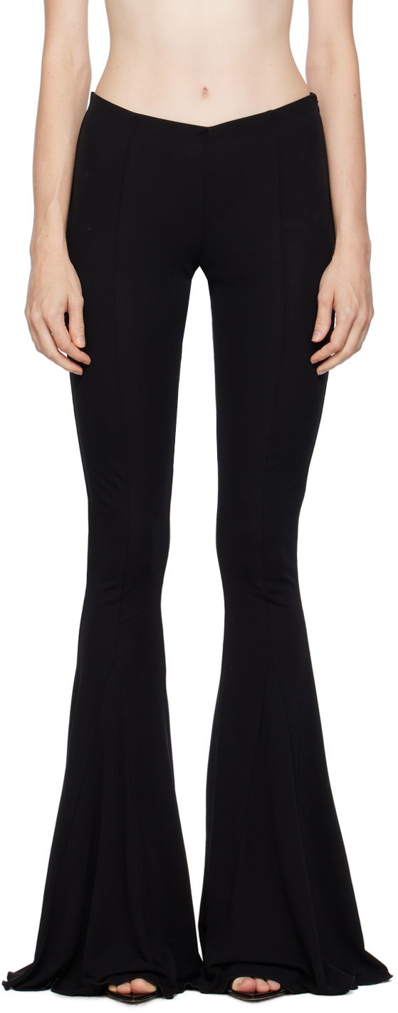Bukser Blumarine Flared Trousers Sort | P344P010A