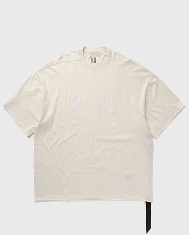 T-shirt Rick Owens Tommy T Knit T-Shirt Beige | DU01E3259-RNNEP2-2111, 0