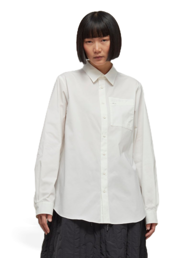 Skjorte Y-3 Classic Chest Logo Button-Down Shirt Hvid | HB1696