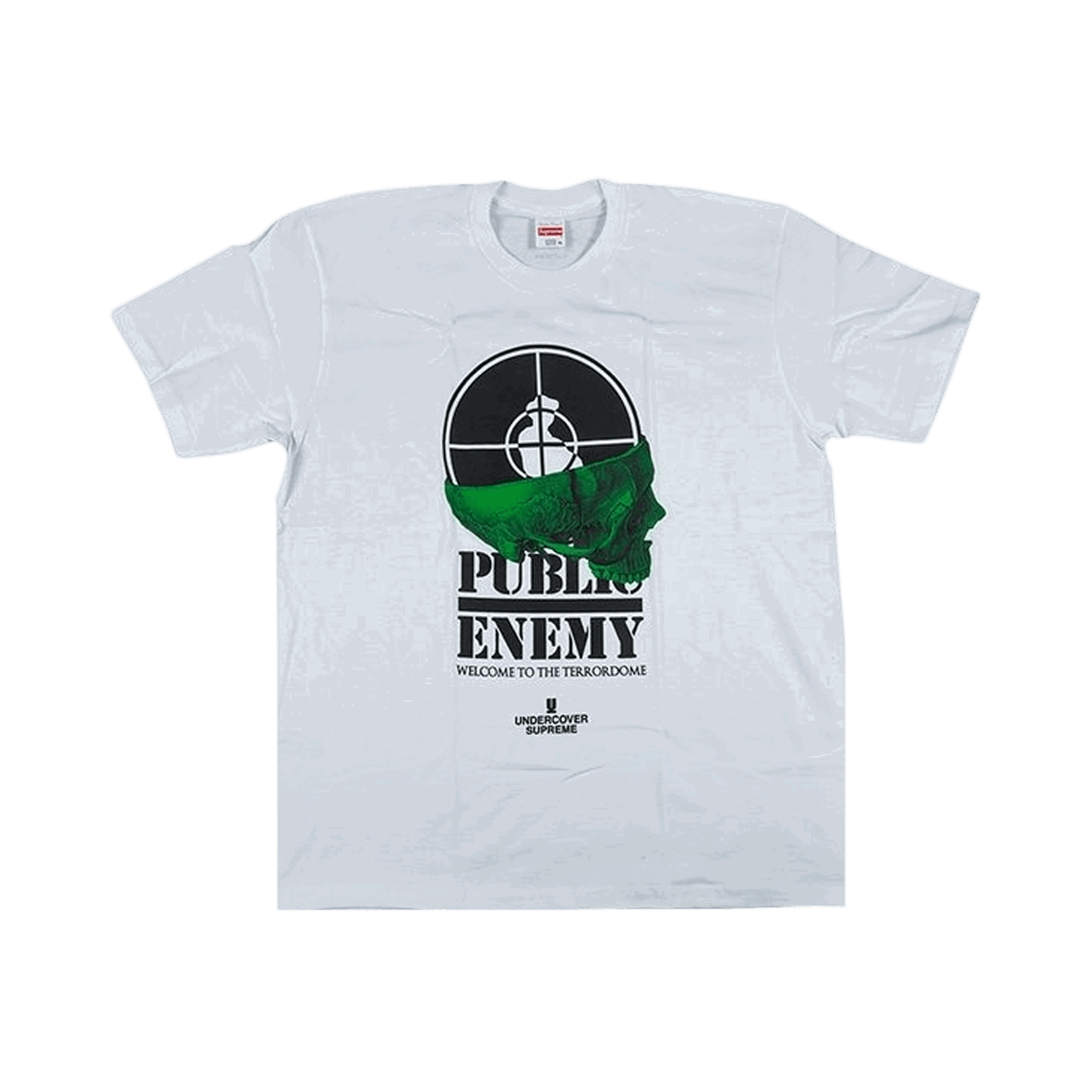 T-shirt Supreme Undercover x Public Enemy Terrordome T-Shirt Hvid | SS18T9 WHITE, 0