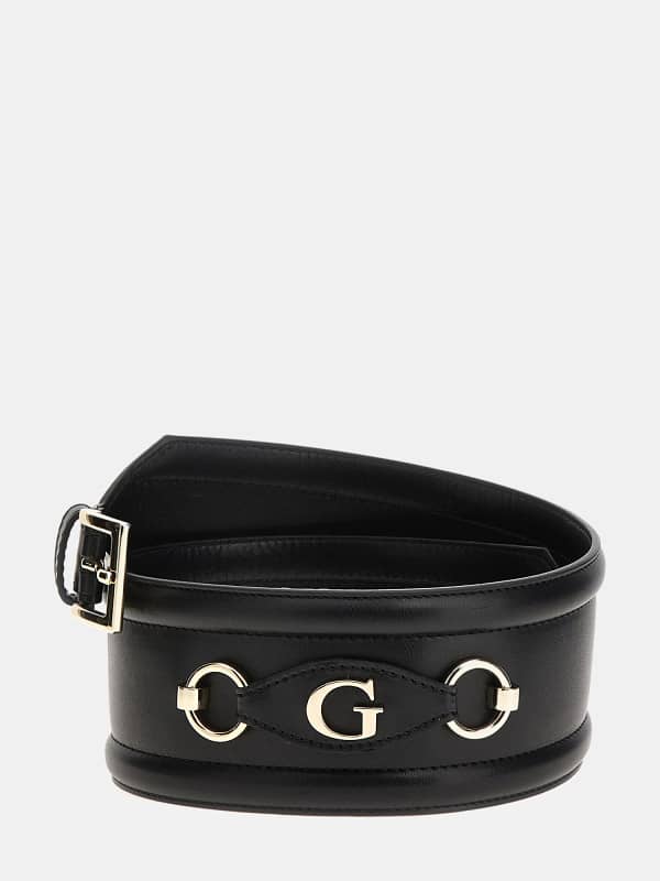 Bælter GUESS Izzy Wide Belt Sort | BW7858P3470, 0
