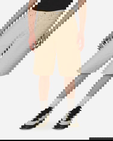 Shorts Off-White Wave Off Canvas Utility Shorts Beige Beige | OMCB084S23FAB001 6161, 0