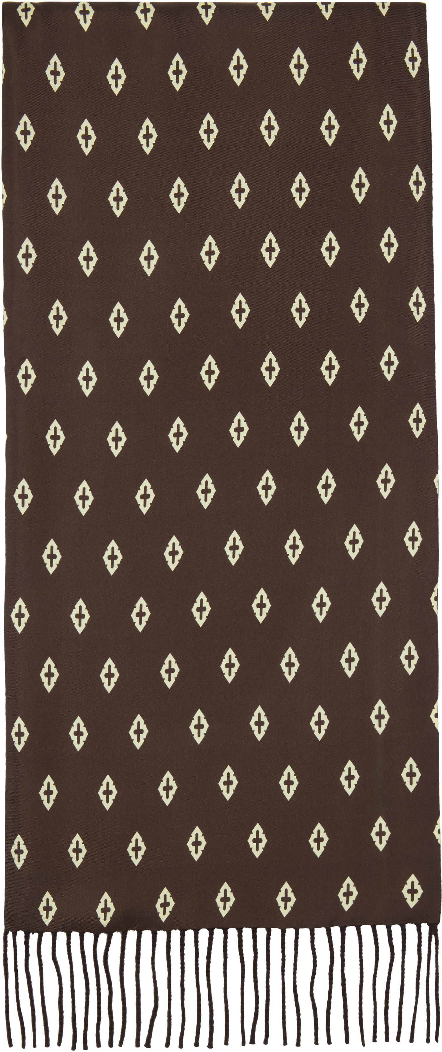 Tørklæde BEAMS BEAMS PLUS Reversible Silk/Cashmere Scarf Brun | 38450070107, 0