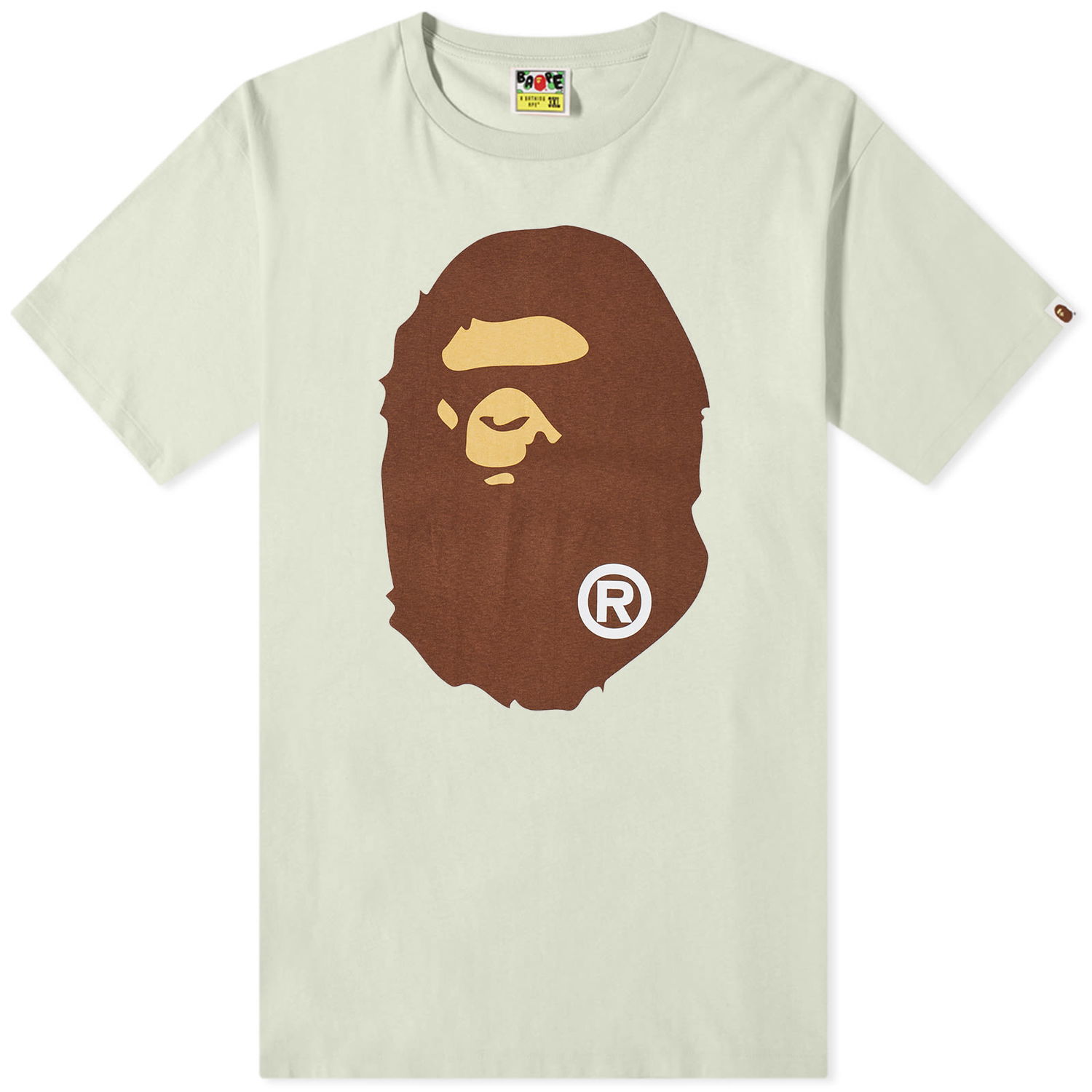 T-shirt BAPE Pigment Big Ape Head T-Shirt Green Grøn | 001TEJ301022M-GRN, 0