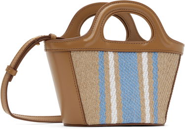 Håndtaske Marni Marni Tropicalia Micro Tote Bag Brun | BMMP0067Q7 P8181, 2