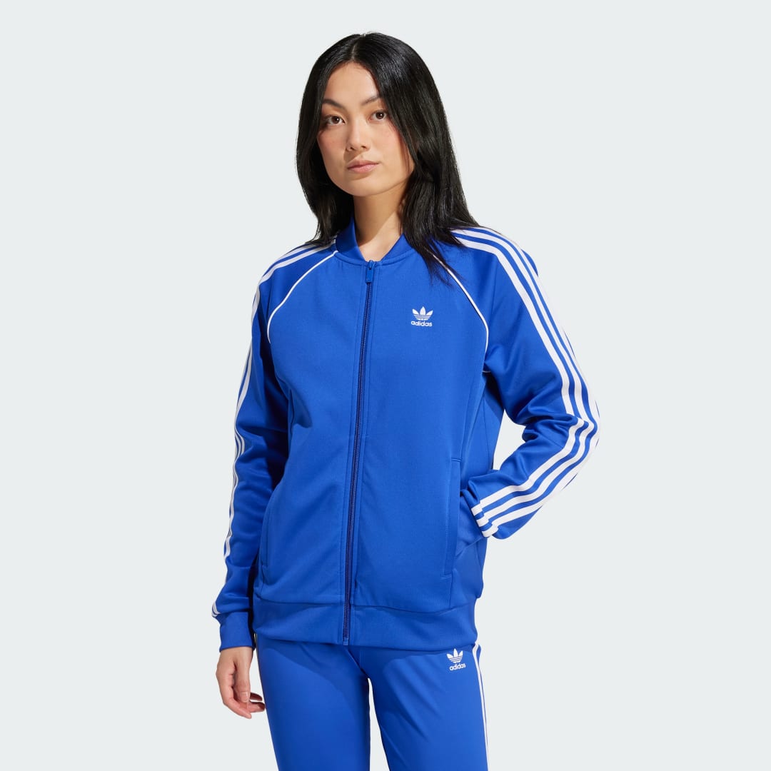 Bomberjakke adidas Performance Adicolor Classics SST Track Jacket Blå | IR8072, 0