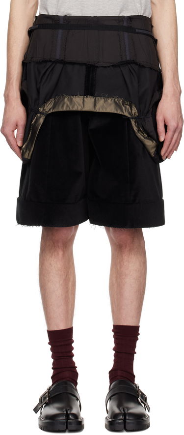 Shorts Maison Margiela Maison Margiela Multi-Wear Layered Shorts Sort | S51MU0071 S53367, 0