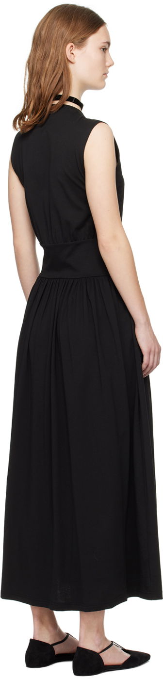 Kjole TOTEME Sleeveless Midi Dress Sort | 242-WRD1783-FB0093, 2