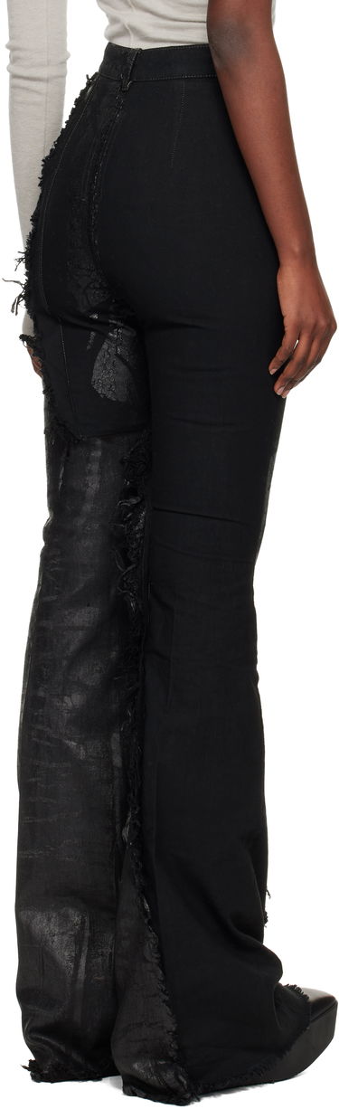 Jeans Rick Owens Concordians Bolan Bootcut Jeans Sort | RO02E4329 BMCCL, 2