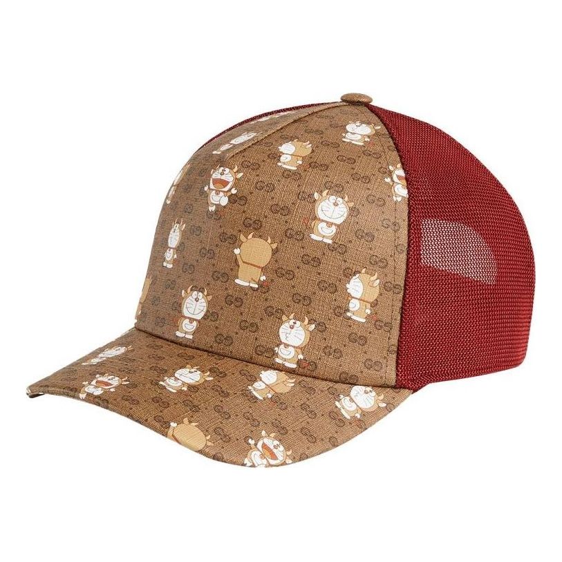 Hat Gucci Gucci x Doraemon Baseball Hat Brun | 648845-4HACT-9774, 0