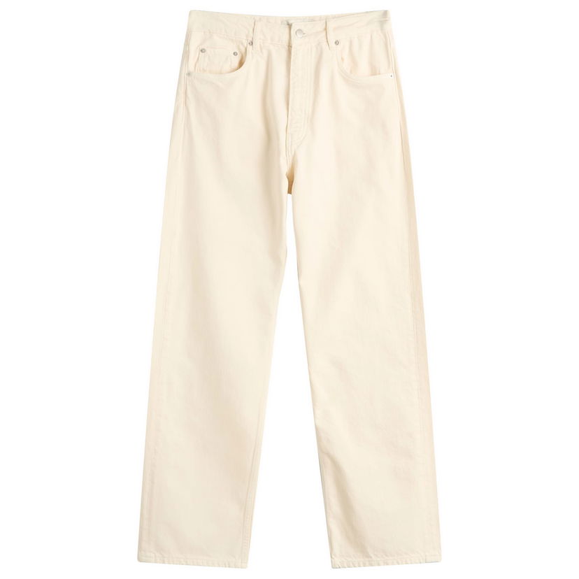 Jeans Studio Nicholson Studio Nicholson Loose Leg 90s Jeans, Size Large Beige | RISOSNM-1321-PCH