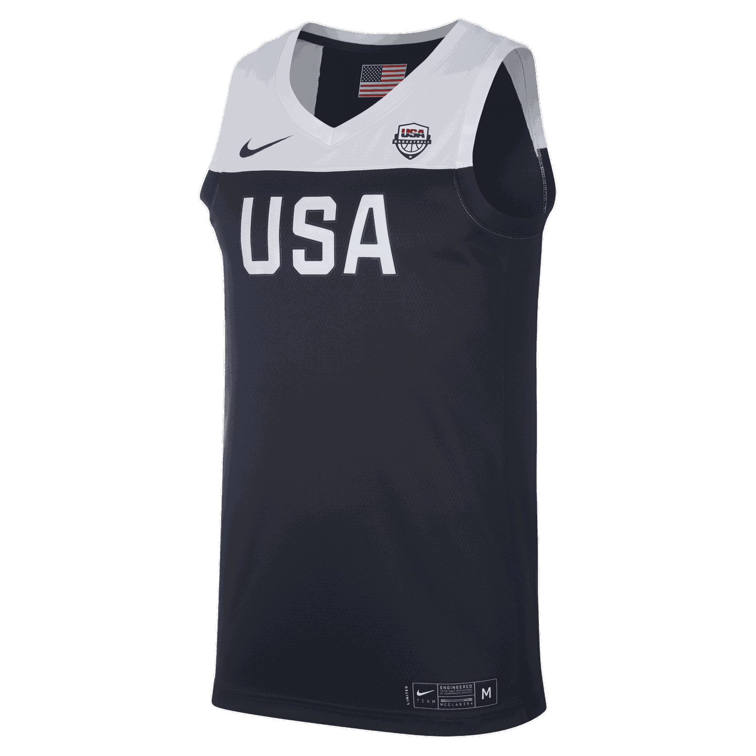 Tanktop Nike USA (Road) Mørkeblå | CJ6872-451, 0