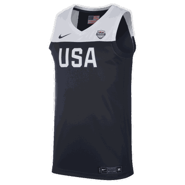 Tanktop Nike USA (Road) Mørkeblå | CJ6872-451, 0