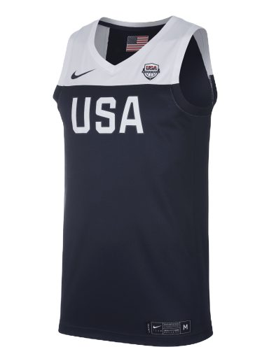 Tanktop Nike USA (Road) Mørkeblå | CJ6872-451