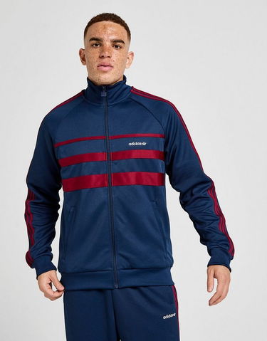 Træningsdragt adidas Originals The First Tt Track Top Mørkeblå | KD9091, 1