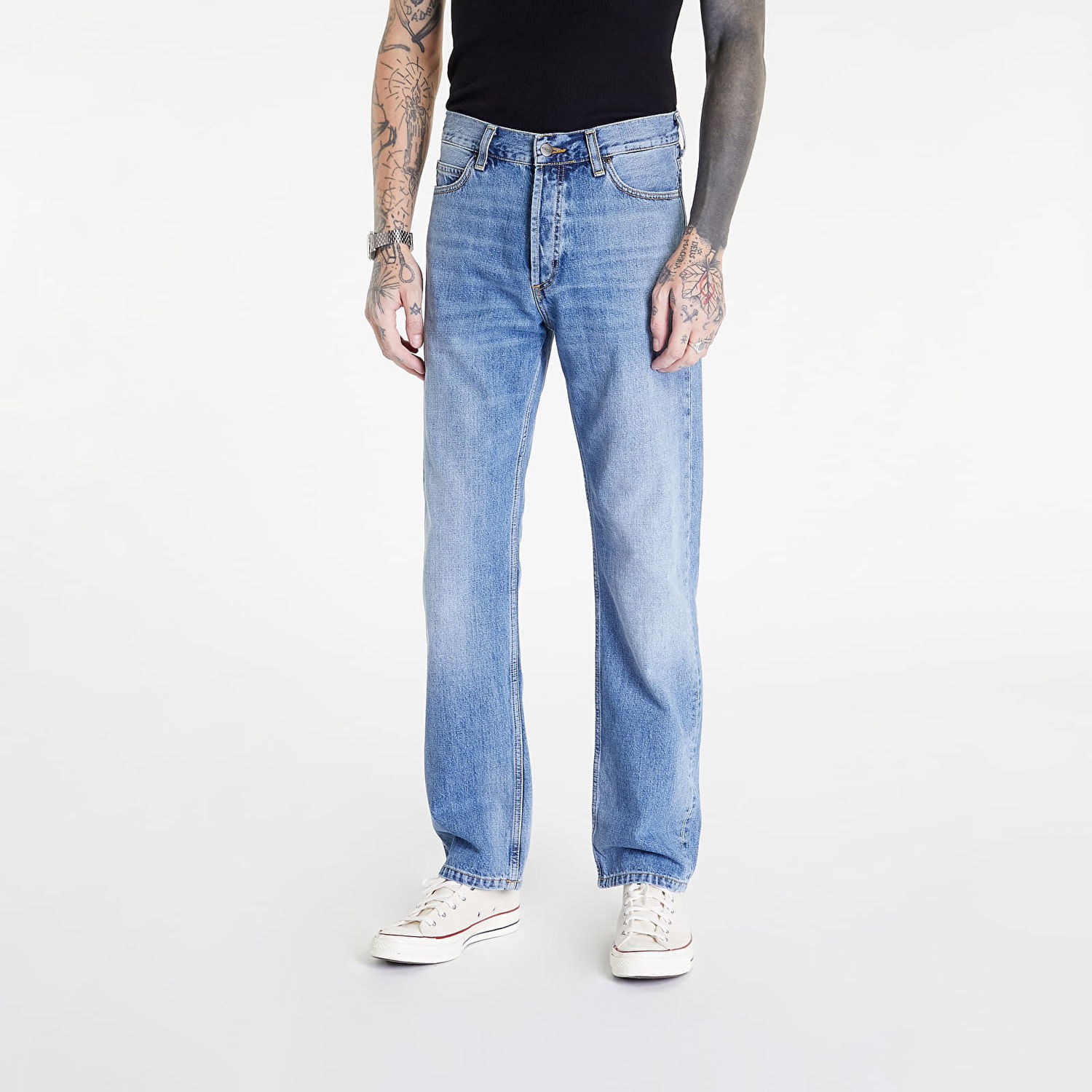 Jeans Carhartt WIP Marlow Pant Blue Blå | I023029.01WJ, 0