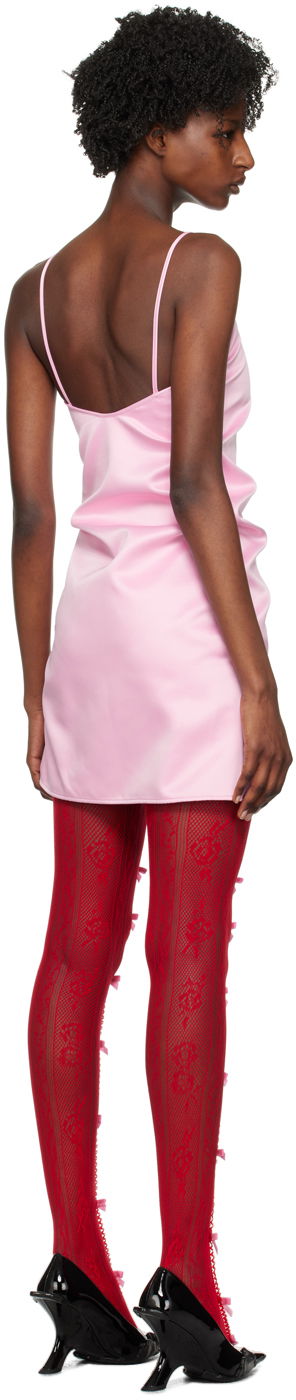 Kjole We11done Slip Minidress Lyserød | WD-OP1-23-124-W-PK, 2