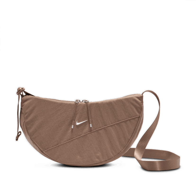 Skuldertaske Nike Nike Aura Crescent 4L Crossbody Bag Brun | HQ4370-214