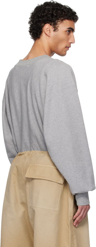 Sweatshirt HED MAYNER Hed Mayner Embroidered Sweatshirt Grå | HMMA72012R-HA183, 2