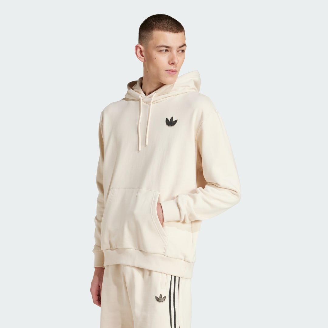 Sweatshirt adidas Performance Hoodie Beige | JN4557, 0