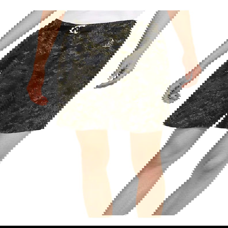 Shorts Nike ACG ACG Camouflage Belt Straight Loose Shorts Grøn | DH7220-355