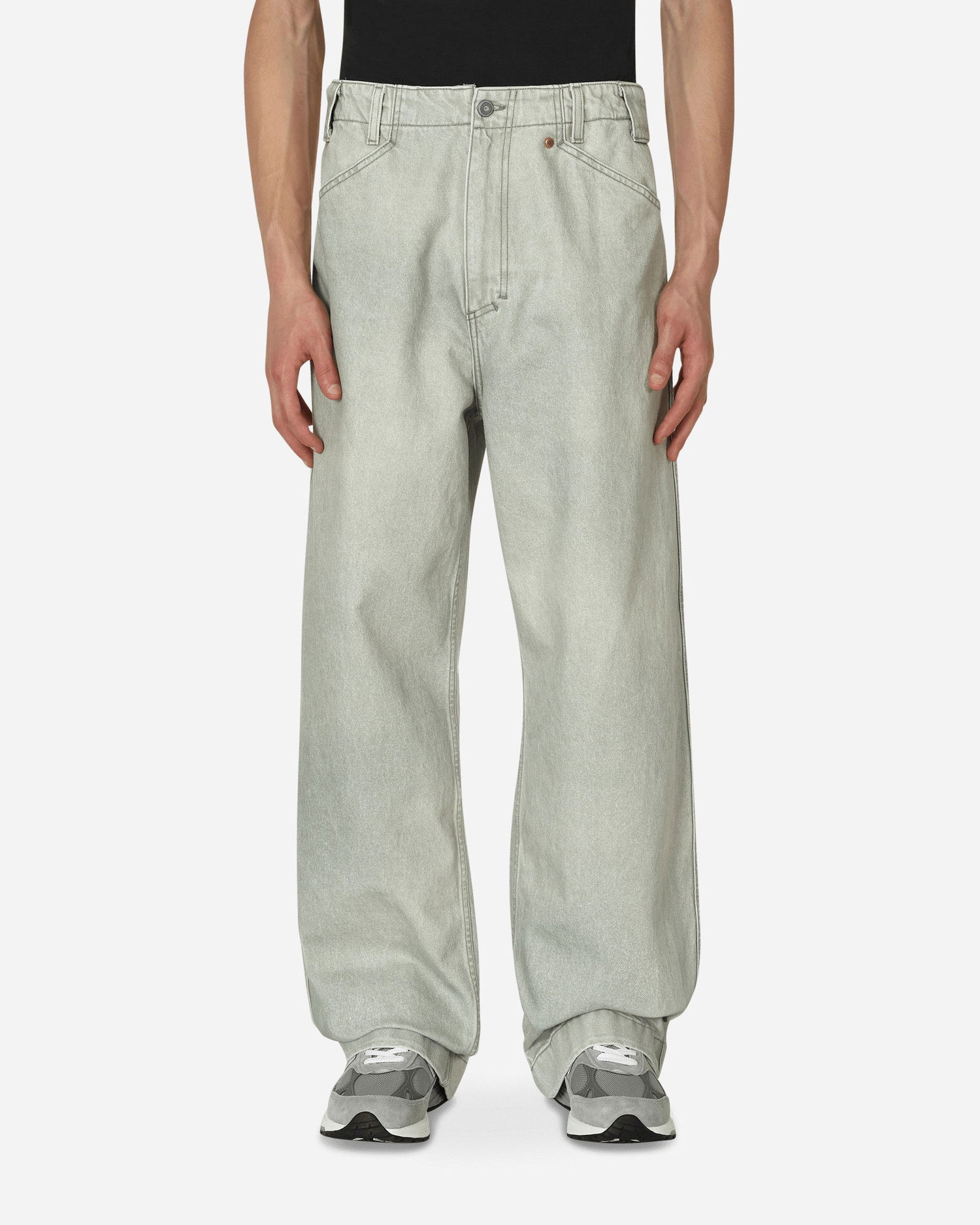 Jeans Objects IV Life Wide Leg Denim Pants Grøn | 001-303-01-0422 PATGRN, 0