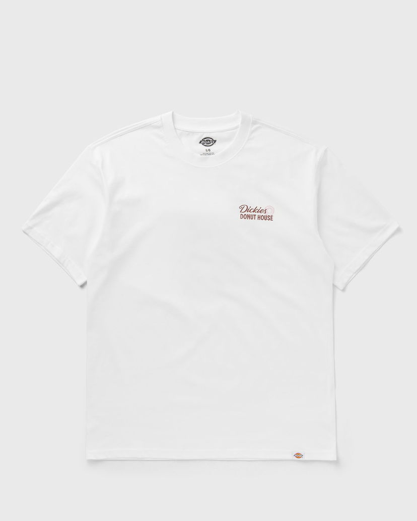 T-shirt Dickies Donut House T-Shirt Hvid | DK0A87QN0WH1