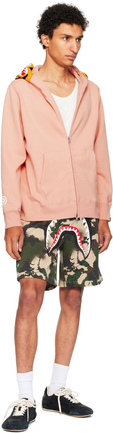 Sweatshirt BAPE Tiger Full Zip Hoodie Lyserød | 001ZPL301006M, 3