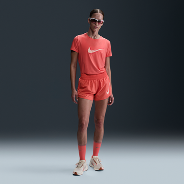Shorts Nike One Dri-FIT Mid-Rise Running Shorts with Liner Orange | HJ2195-814, 0