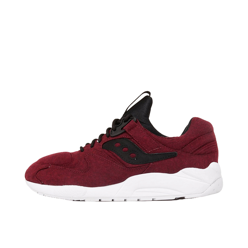 Sneakers og sko Saucony Grid 9000 HT Jersey Maroon Black Bourgogne | S70348-3