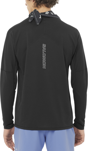 T-shirt Salomon Salomon Sense Aero Graphic Long Sleeve Tee Sort | lc2694-0, 1