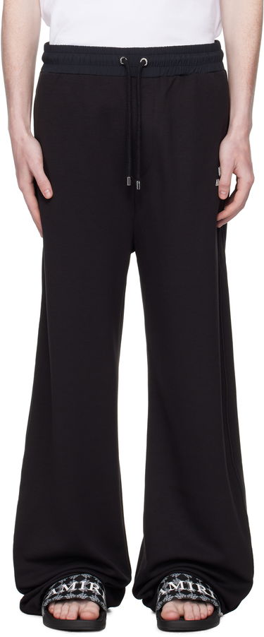 Joggingbukser AMIRI AMIRI Lounge Track Sweatpants Sort | AMPATP1022, 0