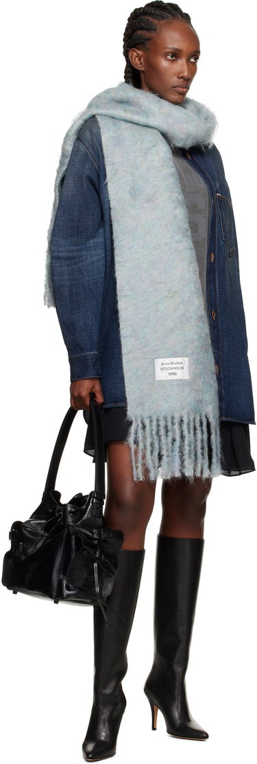 Tørklæde Acne Studios Acne Studios Mohair & Wool Scarf Lyserød | CA0392-, 2