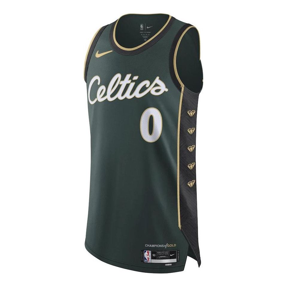 Jersey Nike NBA Celtics Jersey Tank Grøn | DQ0187-330, 0