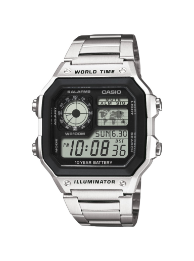 Ur CASIO Collection Metalisk | AE-1200WHD-1AVEF